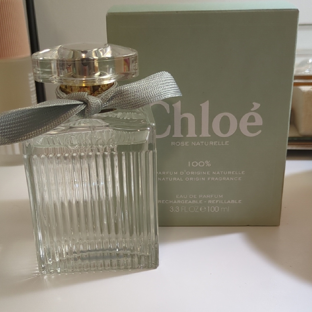 Chloe Rose Naturelle Eau de Parfum with Gray Ribbon